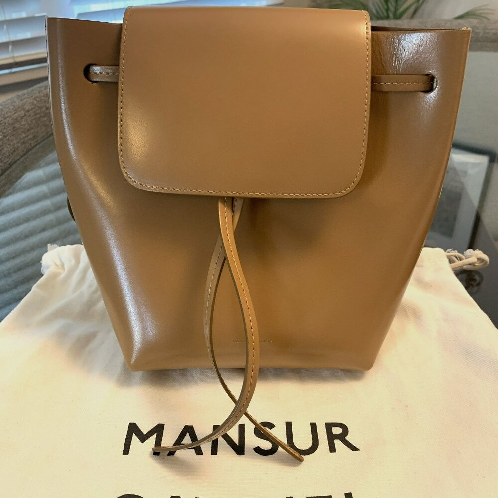 Mansur Gavriel Mini Lady Backpack - Picture 1 of 3